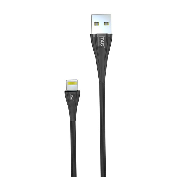 TAG ZINC ALLOY DATA & CHARGING CABLE iOS 2Ms